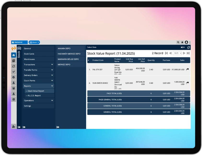 Form and Report Tracking
