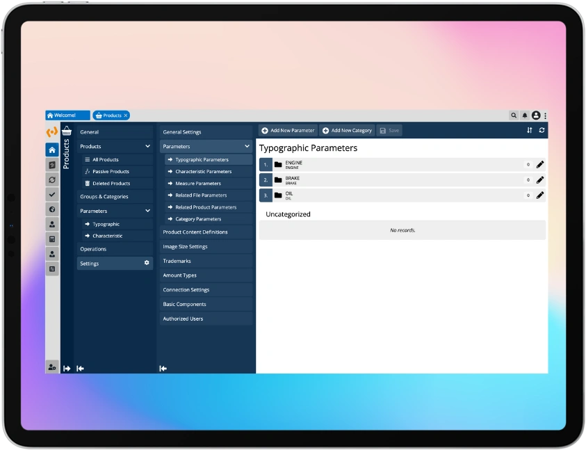 Parameter Management