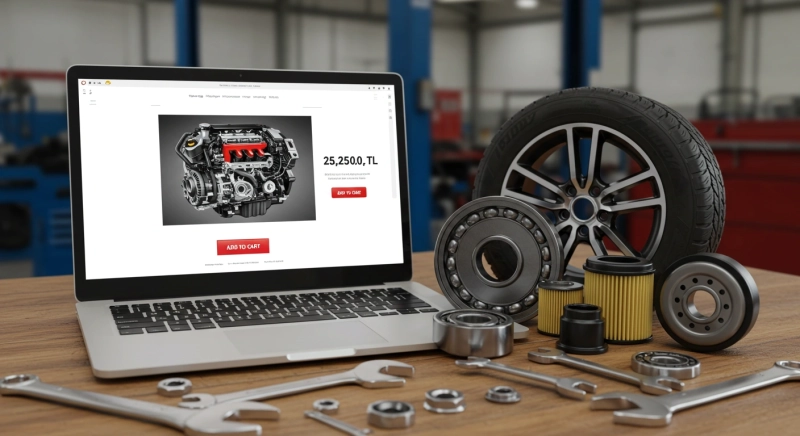 What are the uses of automotive spare parts software?
